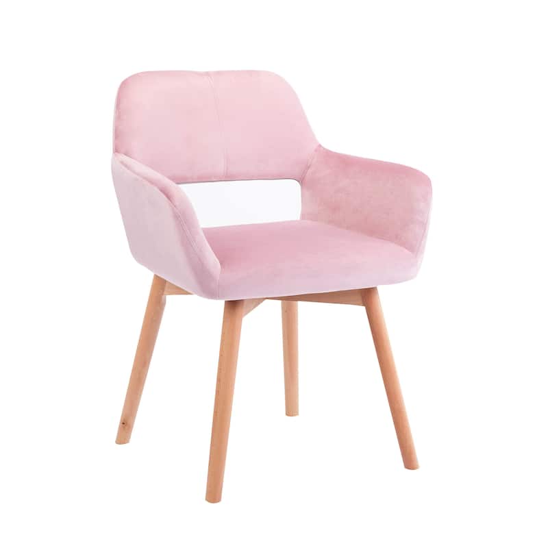 Porthos Home Diana Velvet/ Beech Wood Dining Chairs (Set of 2)