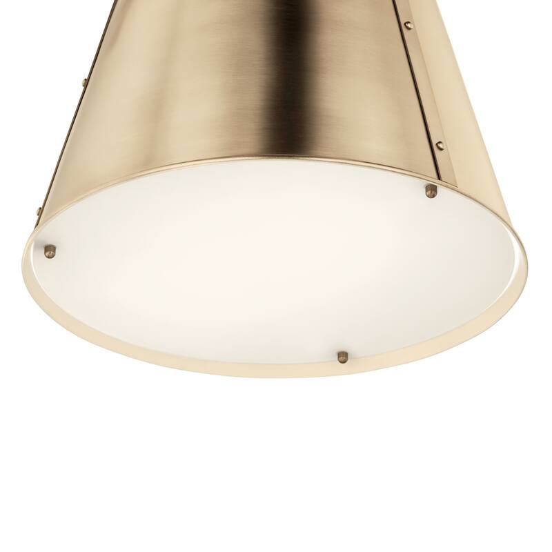 Kichler Lighting Etcher 18 in. 2-Light Pendant Light