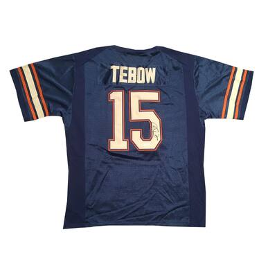 Tim Tebow Autographed Florida Signed Football Jersey JSA COA - 8'6" x 11'6"