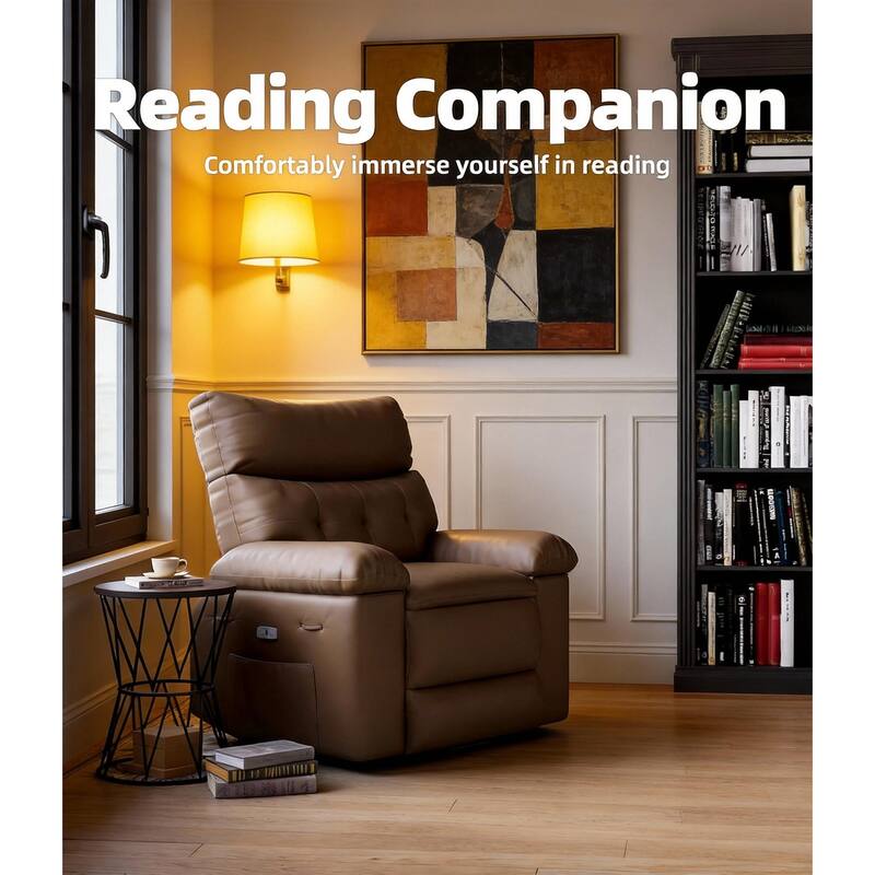 22"W Rocker Recliner, with Oversized Seat