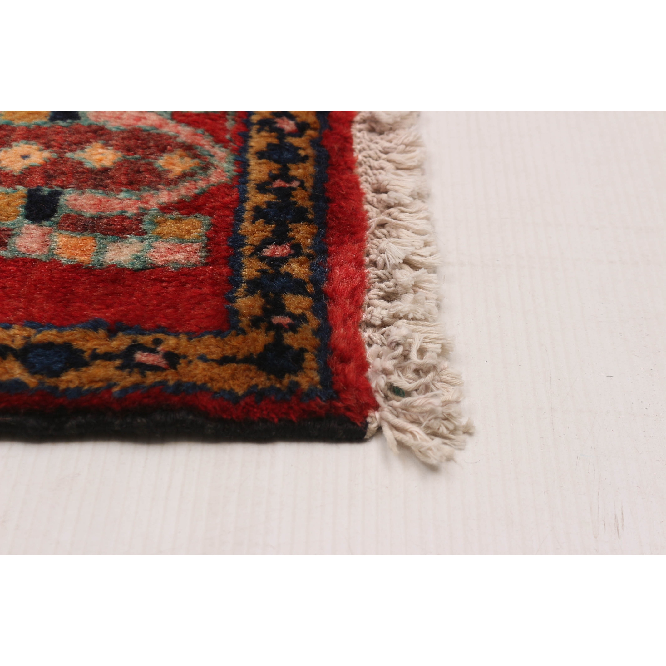 Anadol Navy, Red Rug 4'5" x 6'7" - 4'5 x 6'7