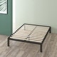 preview thumbnail 3 of 7, Priage by ZINUS Black Metal Platform Bed Frame