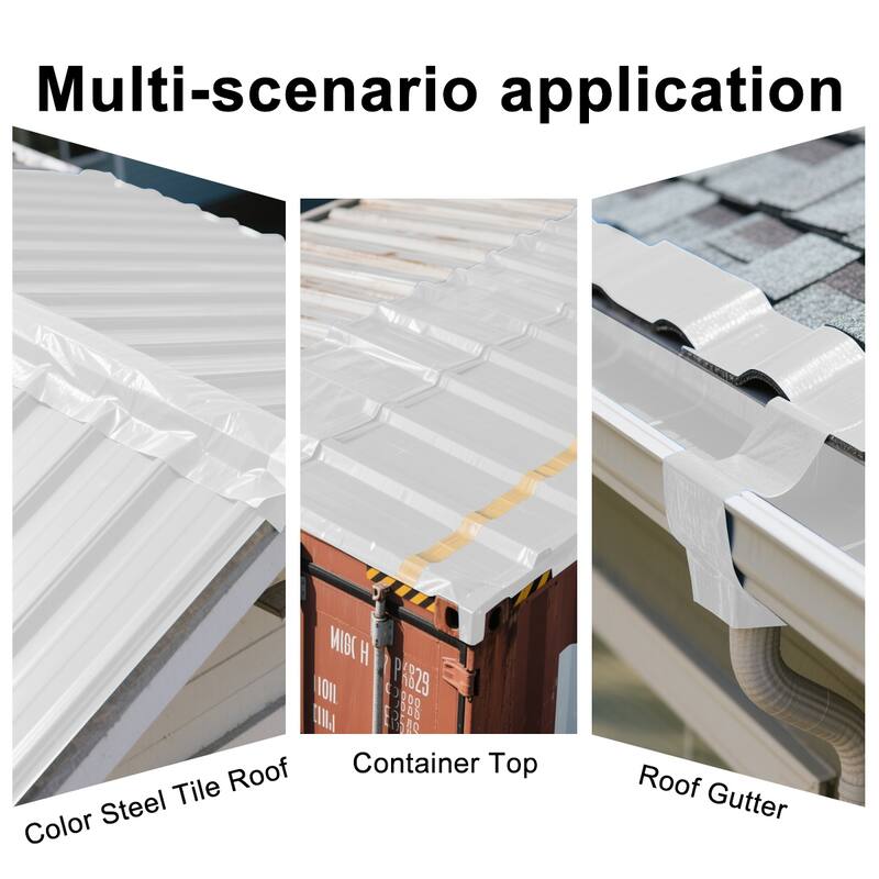 Self-Adhesive Roof Repair Tape Waterproof Sealant for Roof Leaks,Patching Tape Easy-Peel Roll