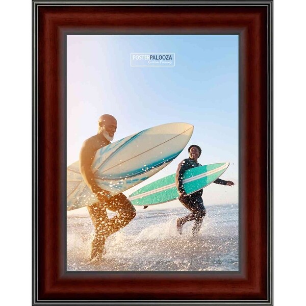 26x18 Traditional Walnut Complete Wood Picture Frame with UV