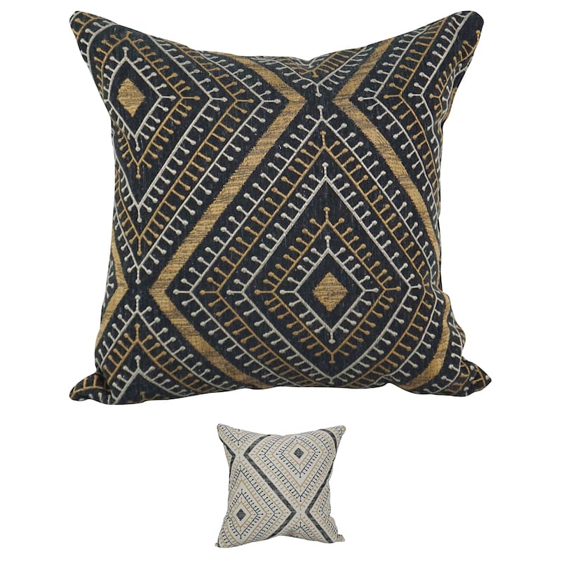 Blazing Needles 17-inch Square Throw Pillow