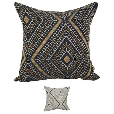 Blazing Needles 17-inch Square Throw Pillow