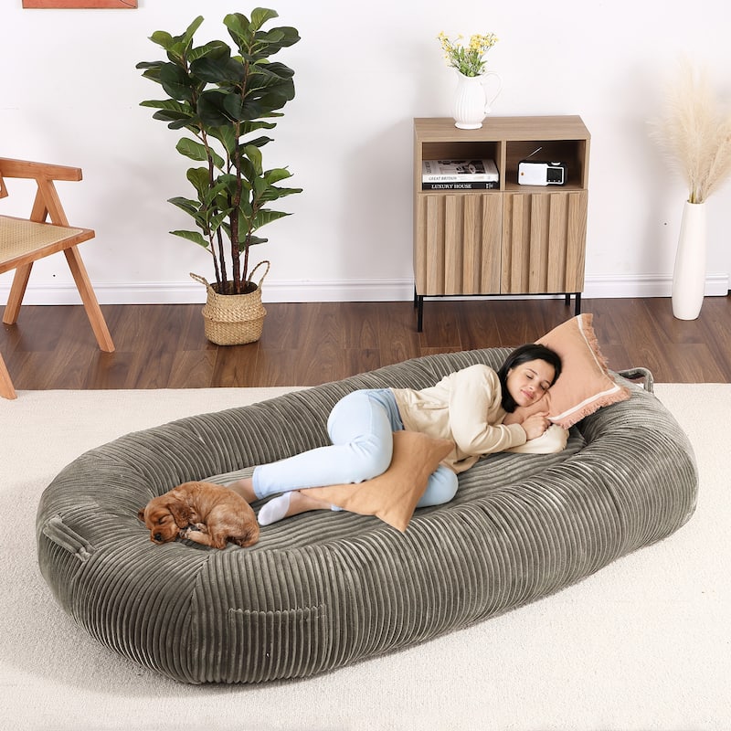 Eie Giant Dog Bed Washable Human Size Bed With Removable Cover