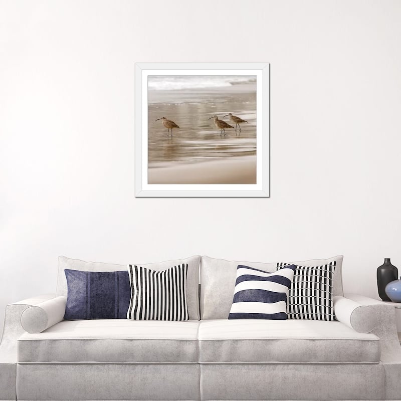 iCanvas "Shore Birds I" by Danita Delimont