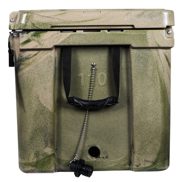Elkton Outdoors 110 Quart Ice Chest With High Performance