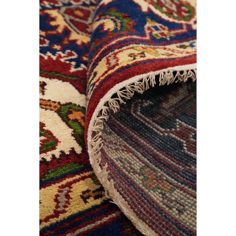 Hand Knotted Oriental 100% Wool Carpet Traditional Medallion Oranges & Rust Heriz (serapi) Area Rug - 10' 1'' X 8' 0''