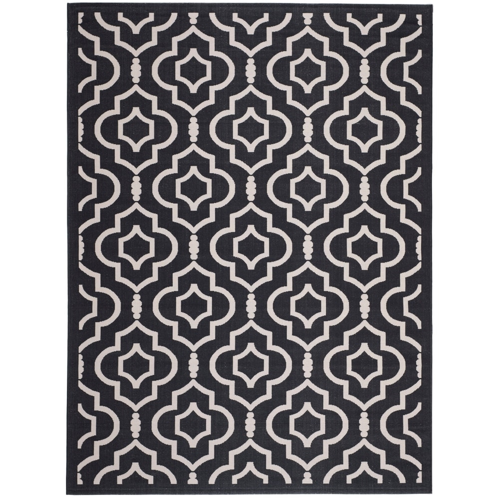 SAFAVIEH Courtyard Ketty Indoor/ Outdoor Waterproof Patio Backyard Rug