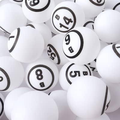GSE™ 1.5" Ping Pong Size Bingo Balls Set. Replacement Bingo Balls for Large/Jumbo Bingo Cage and Raffle Drum