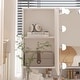 preview thumbnail 12 of 38, Luxurious LED Makeup Vanity with 9 Drawers Elegant Makeup Station