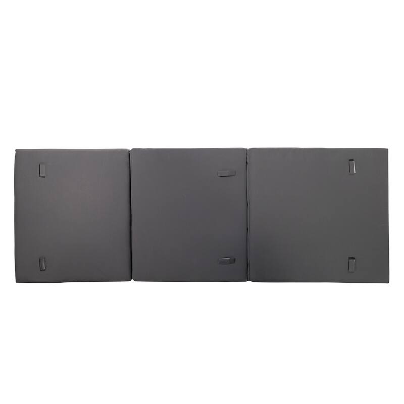 Christopher Knight Home - Modern Indoor/Outdoor Acacia Wood Chaise Lounge with 3-Position Adjustable Backrest & 3-Fold Cushion