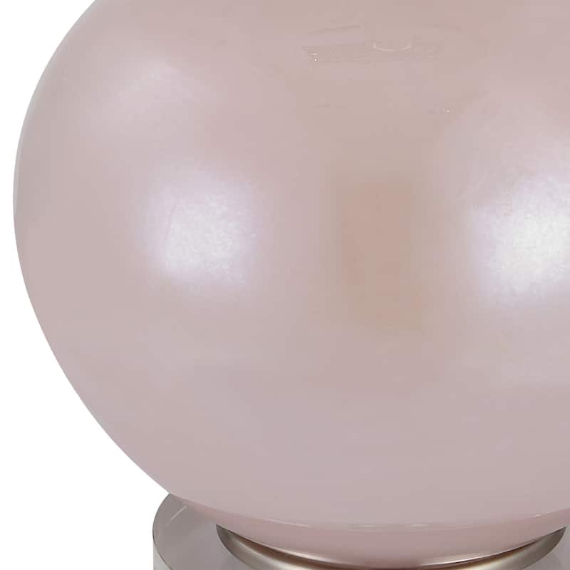 Uttermost Rosa Pink Glass Table Lamp - 16"x29"x16"