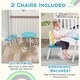 preview thumbnail 48 of 48, Costway Kids Wooden Round Table & 2 Chair Set w/ Center Mesh Storage - See Details