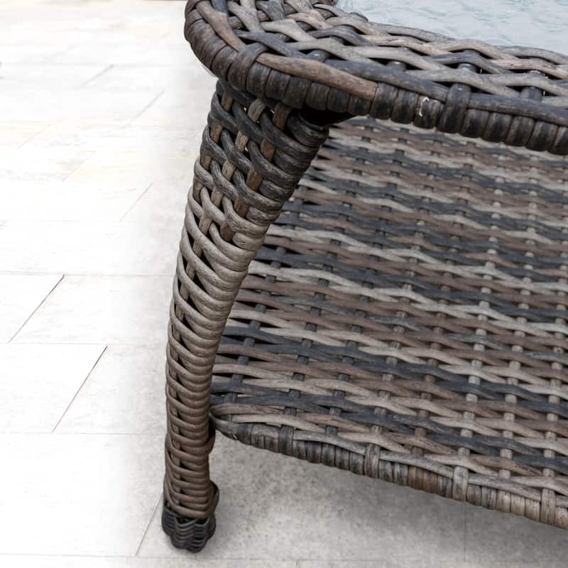 Corvus Padova 4-piece Wicker Patio Chat Set