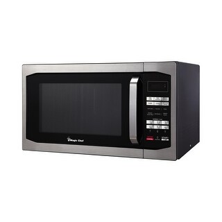 Programable Microwaves Stainless-Steel Microwave, Digital Programmable Microwave, 1100 Watts ...