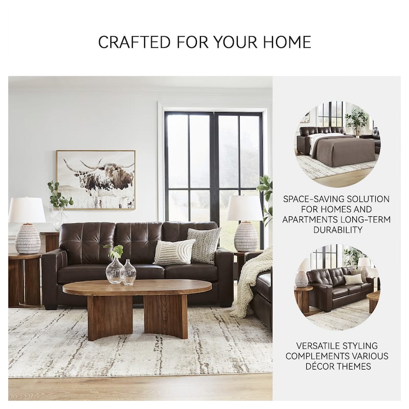 Signature Design by Ashley Santorine Queen Sofa Sleeper - 85" W x 38" D x 39" H