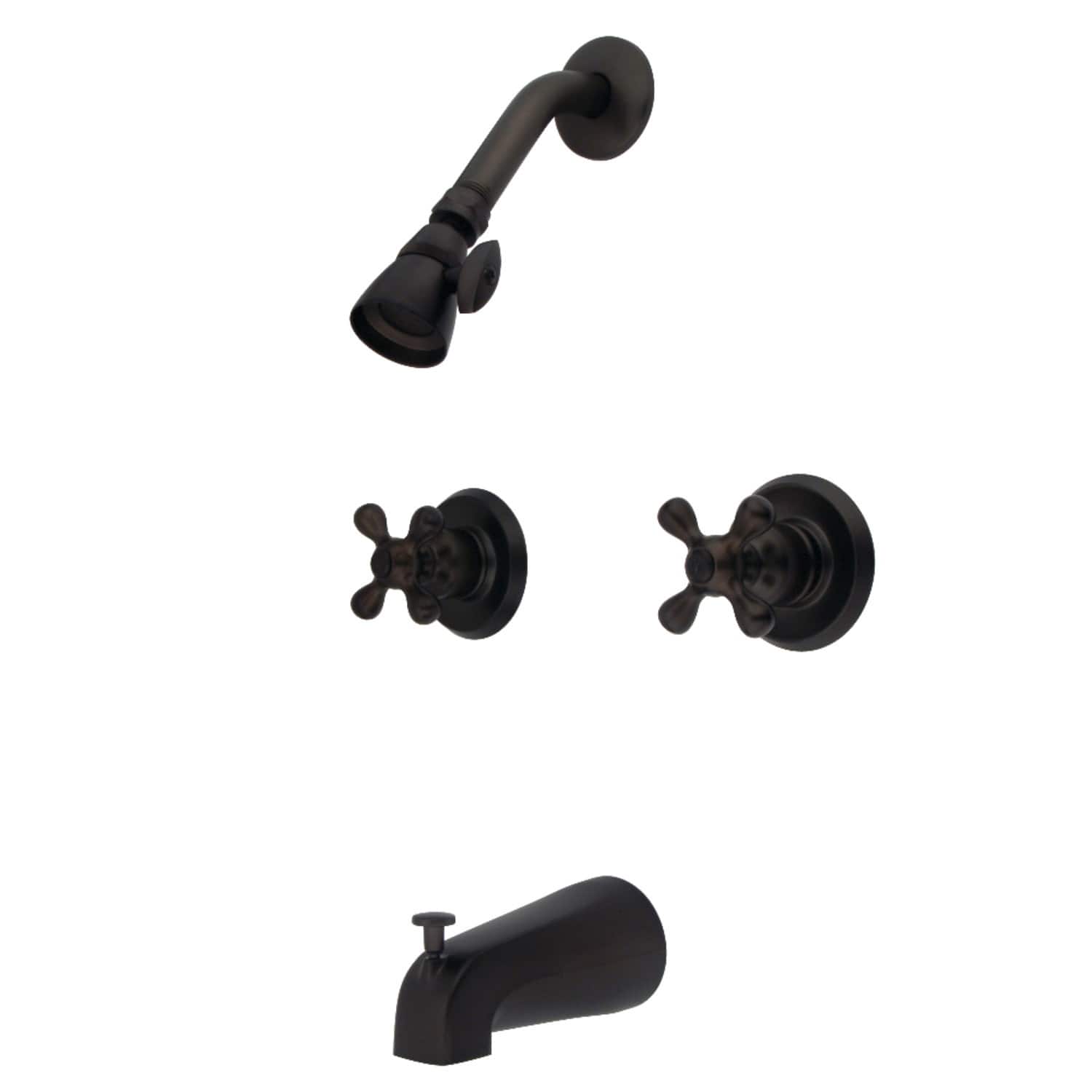 Option Bronze Cross Handles