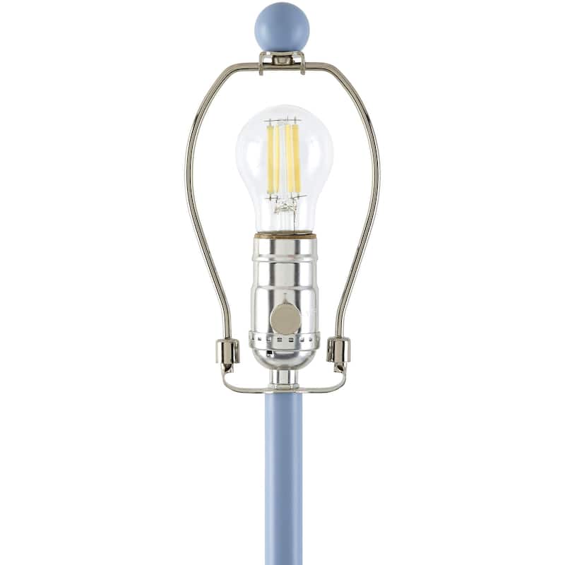 Livabliss Elder Rustic Accent Floor Lamp - 59"H x 14"W x 14"D