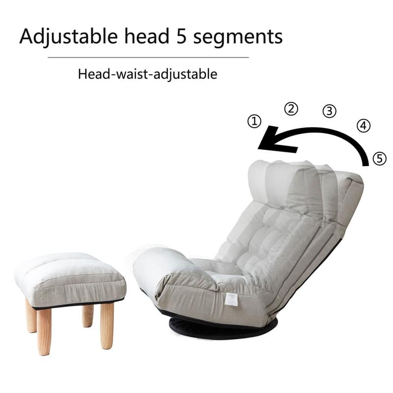 Single sofa reclining chair Japanese chair lazy sofa