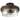 Kichler Lighting Grand Bank Collection 2-light Auburn Stained Semi-Flush Mount