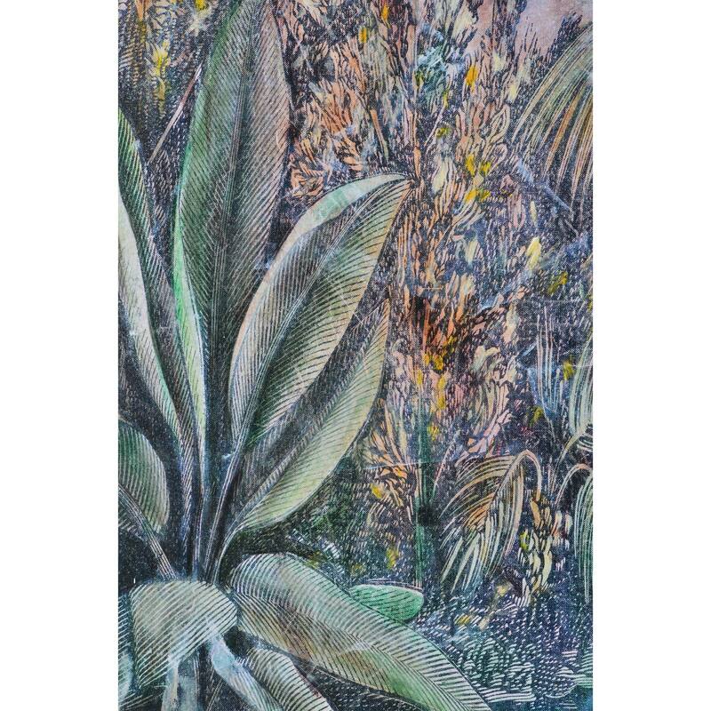 Renwil Labyrinth 30" Wide Canvas Art, Green