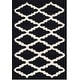 preview thumbnail 158 of 167, SAFAVIEH Handmade Cambridge Prudie Modern Moroccan Wool Rug 2' x 3' - Black/Ivory