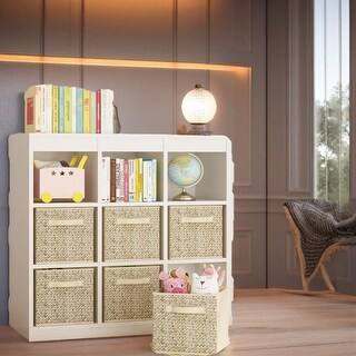 11 Inch 6 Pack Foldable Fabric Storage Cubes with Handle - Bed Bath ...
