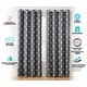 preview thumbnail 12 of 46, HLC.me Arrow Thermal Room Darkening Blackout Energy Efficient Window Curtain Grommet Panels - Set of 2