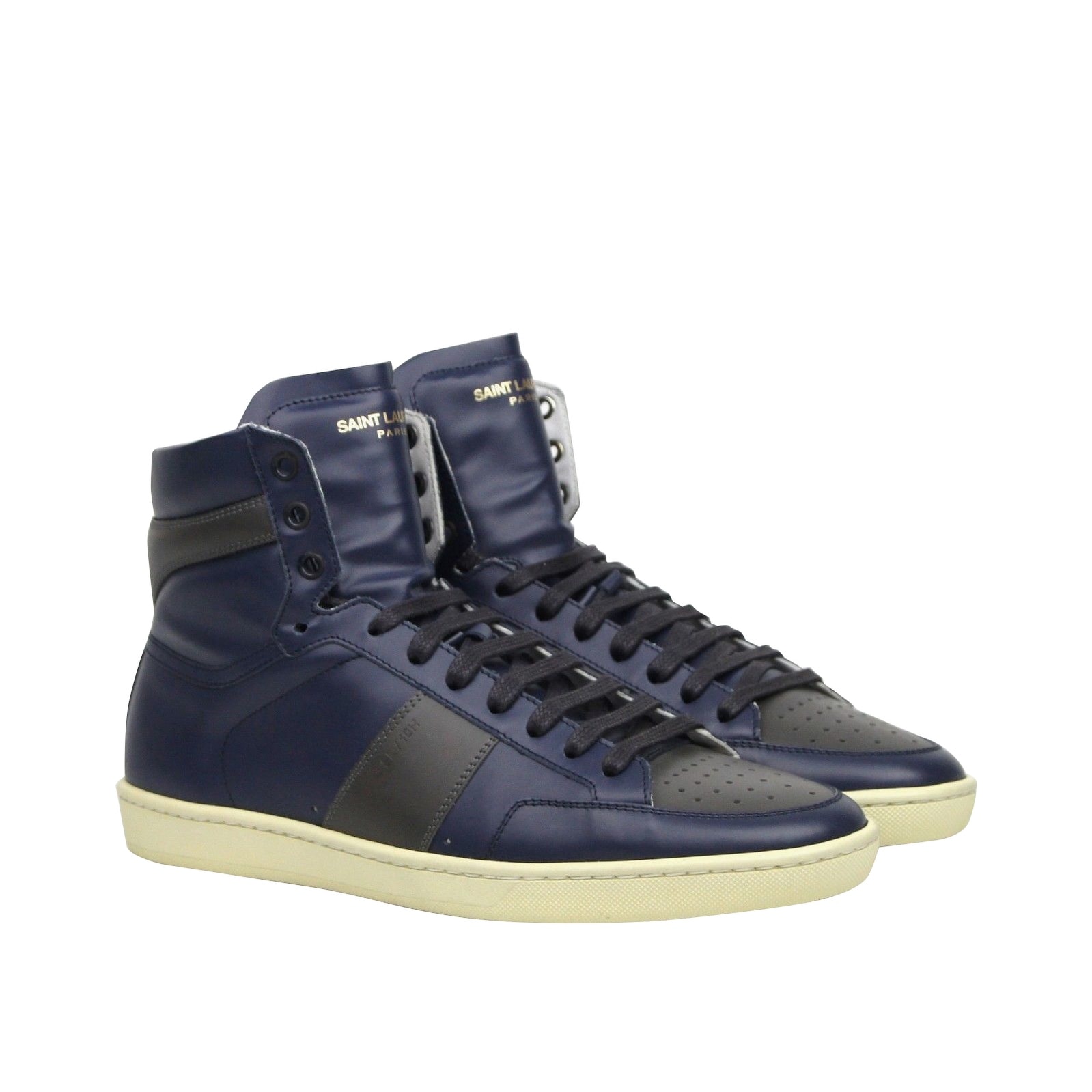 saint laurent sneakers blue