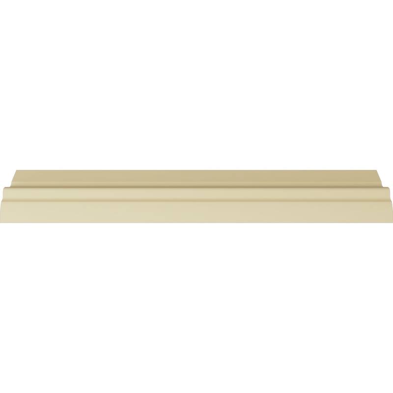 Felix Traditional Smooth Crown Moulding - 5"H x 5"P x 7"F x 94 1/2"L