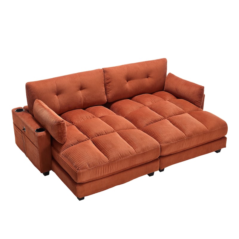 Sleeper Sofa Couch Bed,Oversized Chaise Lounge Chair Cozy Cloud Couch