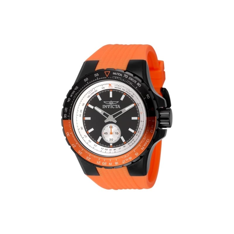 Invicta Men's 49303 Aviator Quartz Multifunction Black Dial Watch - Gun Metal