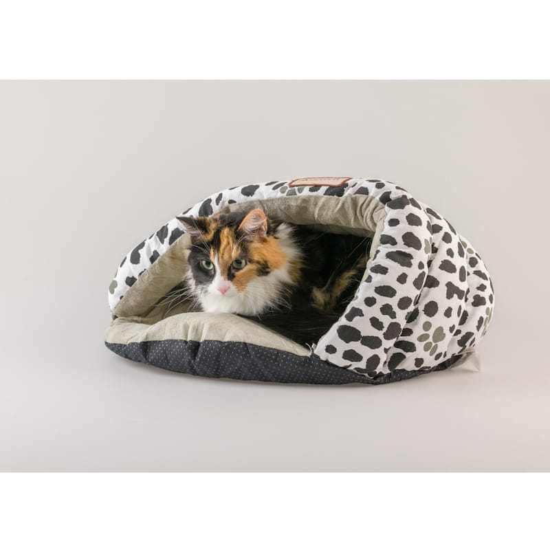 Slipper Cat Bed, Cozy Cave Pet , Aniti Slip Warm Bed For Cats And Dogs - 20"L x 20"W x 11"H