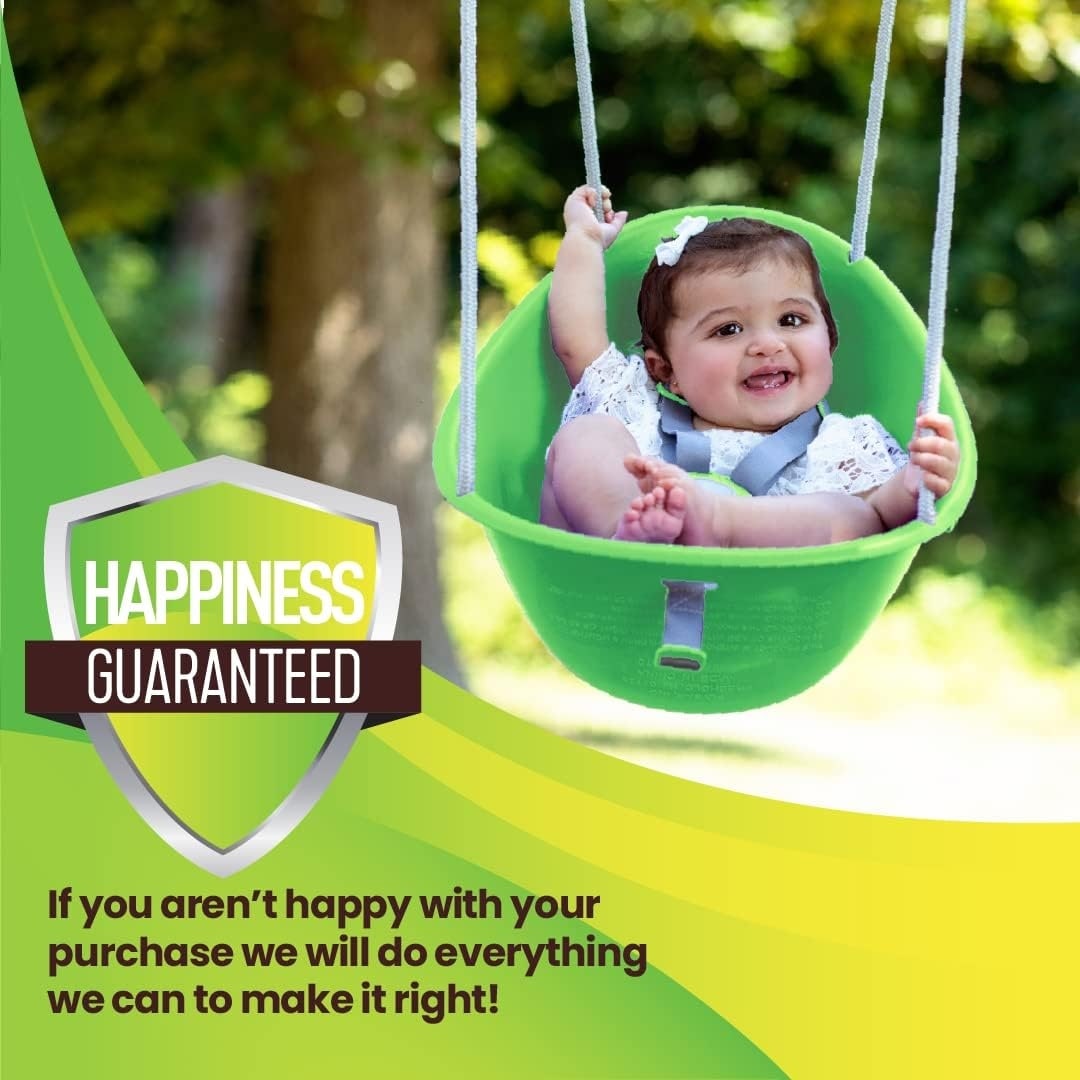 Toddler Swing Comfortable Outdoor Baby Swing Grey