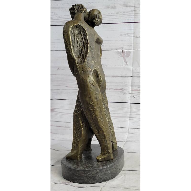 Salvador Dali Abstract Couple With Baby Modern Art Bronze Sculpture Statue Decor