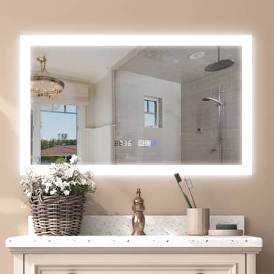 ExBrite LED Bathroom Mirror with Anti Fog, Backlit