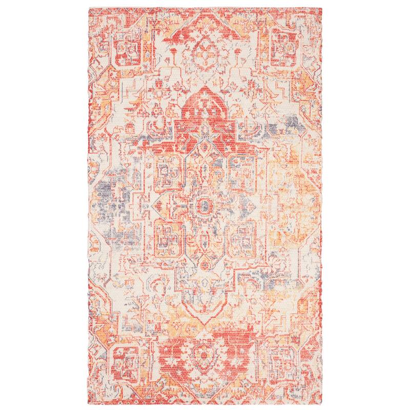 SAFAVIEH Handmade Saffron Shelbie Modern Tribal Cotton Rug