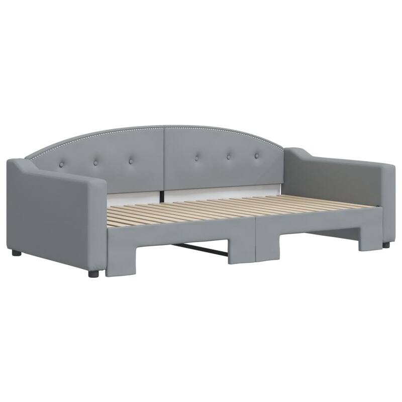 vidaXL Day Bed Upholstered Sleeper Sofa Bed for Bedroom Living Room Fabric