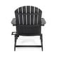 preview thumbnail 24 of 49, Bellwood Outdoor Acacia Wood Folding Adirondack Chairs (Set of 2) by Christopher Knight Home
