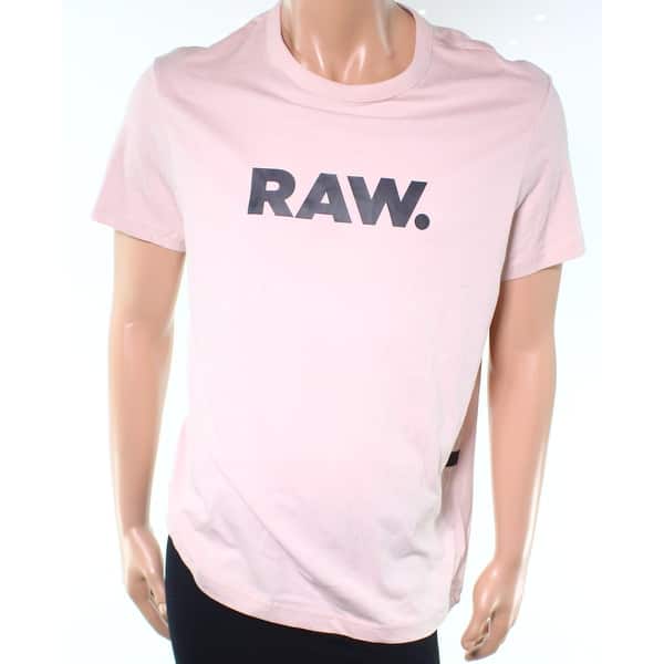 Shop G Star Raw New Pink Mens Size Large L Crewneck Graphic Tee T Shirt Overstock 21473483