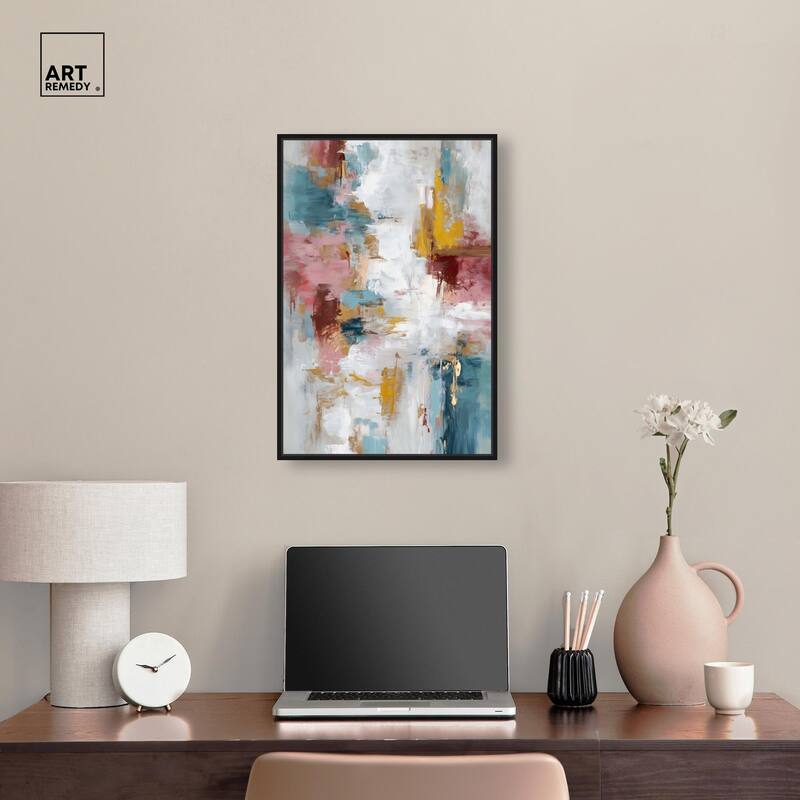 Warmth and cool II Canvas by Art Remedy
