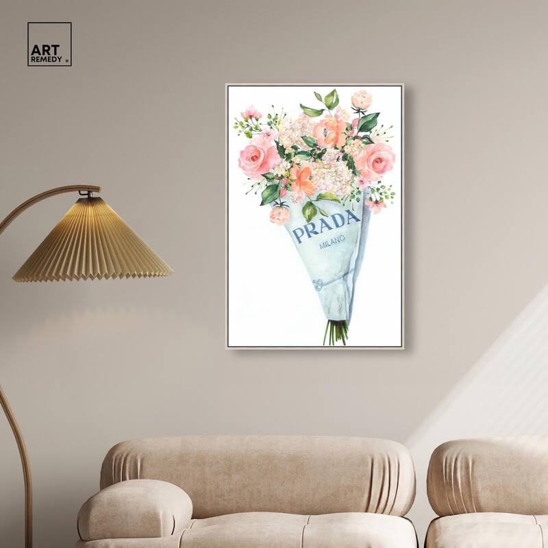 A World of Flowers Canvas by Art Remedy