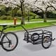 Bike Trailers that Match VEVOR Folding Adult Tricycle, with Large Rear Basket, Shopping Picnic Foldable Tricycles for Adults, Women, Men, Seniors