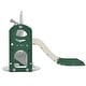 preview thumbnail 36 of 65, 5 in 1 Toddler Slide and Swing Set - Indoor & Outdoor Kids Playground Climber with Telescope - 71.6'' L x 56.3'' W x 45.2'' H