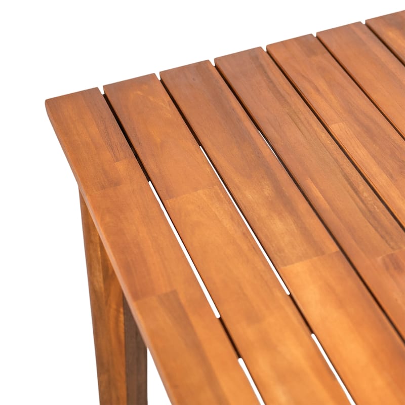 Christopher Knight Home - Thaddeus Acacia Wood Outdoor 5 Piece Dining Set