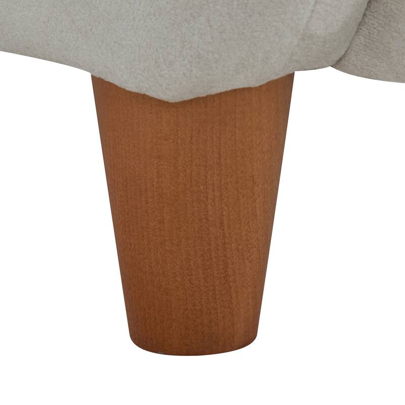 Roomfitters Lucia Wingback Armchair, Cozy Modern Accent Chair for Living Room and Bedroom