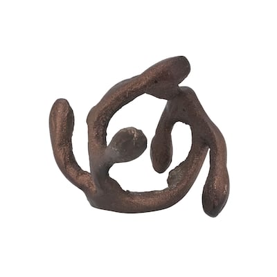 Twigs Design Napkin Rings (Set of 4)